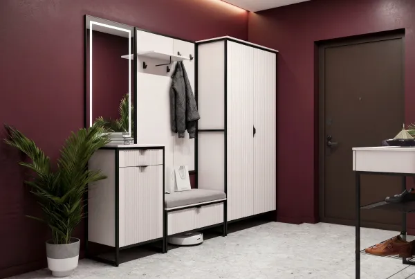 Прихожая "Нора" композиция #1 Персидский жемчуг