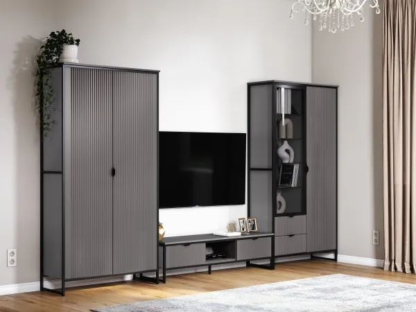 Шкаф двухдверный "Нора" гостиная